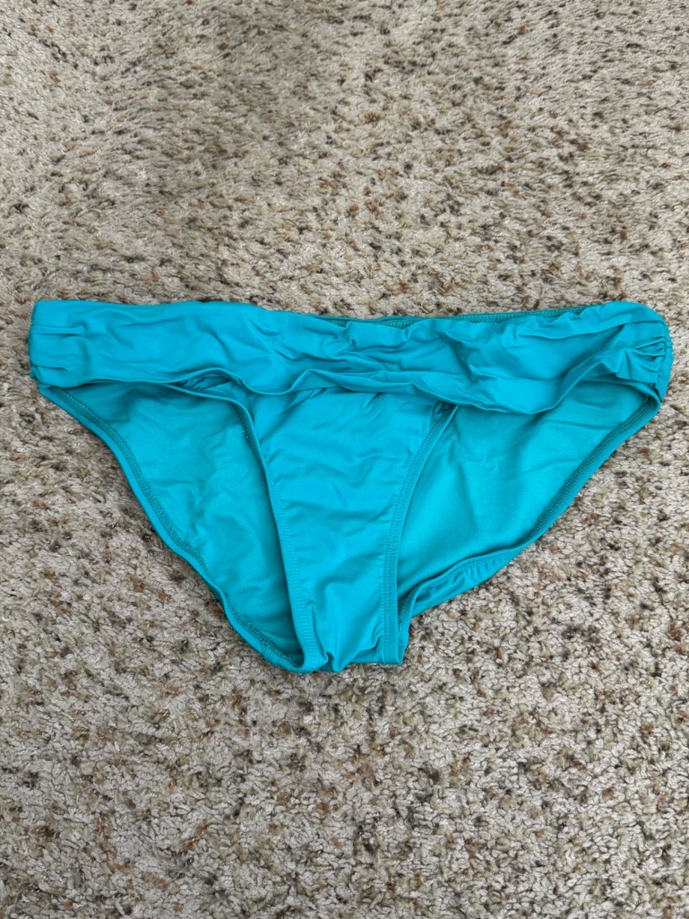 Women's Teal Bikini Bottom - Classic Swim Brief